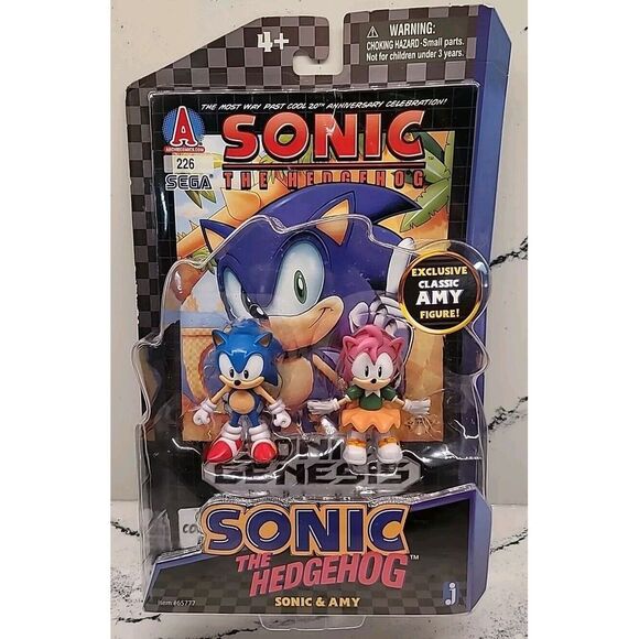 Other - Sonic &‎ Amy Comic Book Archie #226 20th Anniversary Figure Collector's Edition